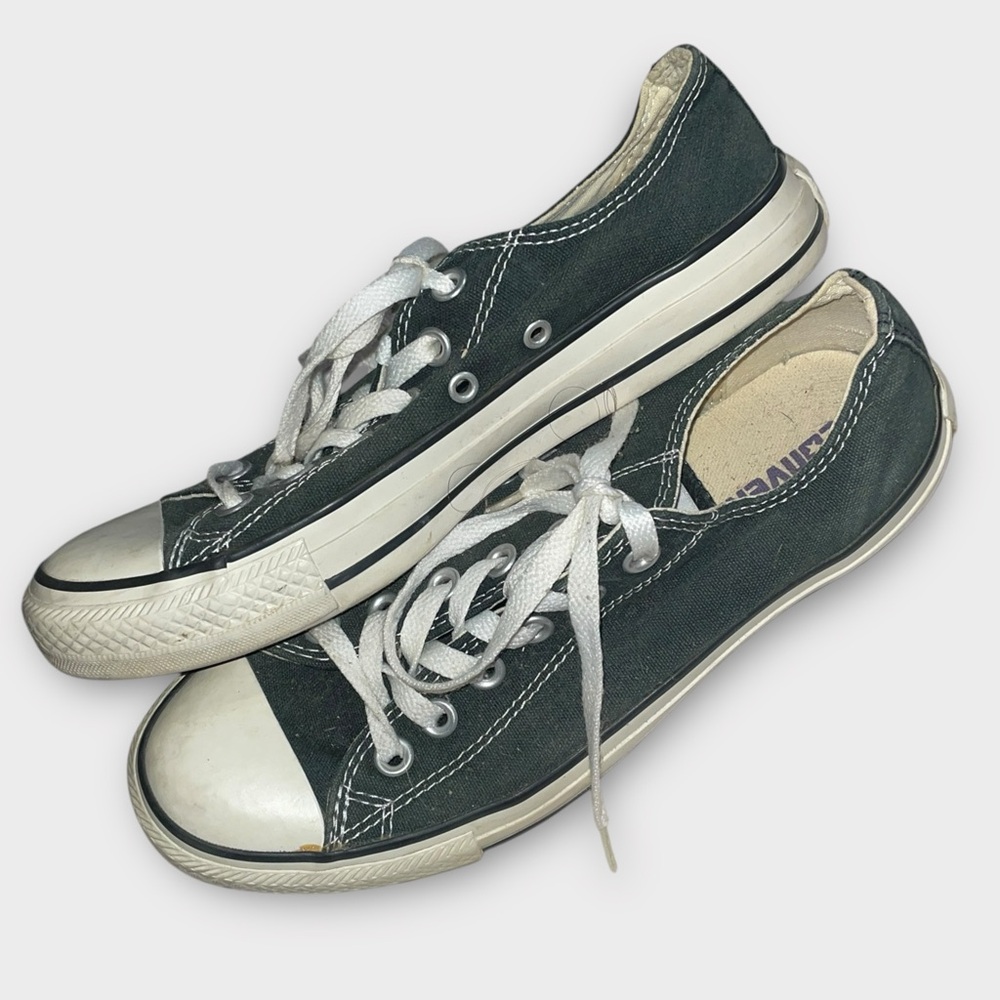 Converse Black Canvas Sneakers